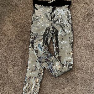 Caren Forbes Sparkle Stretch Pants Women’s S